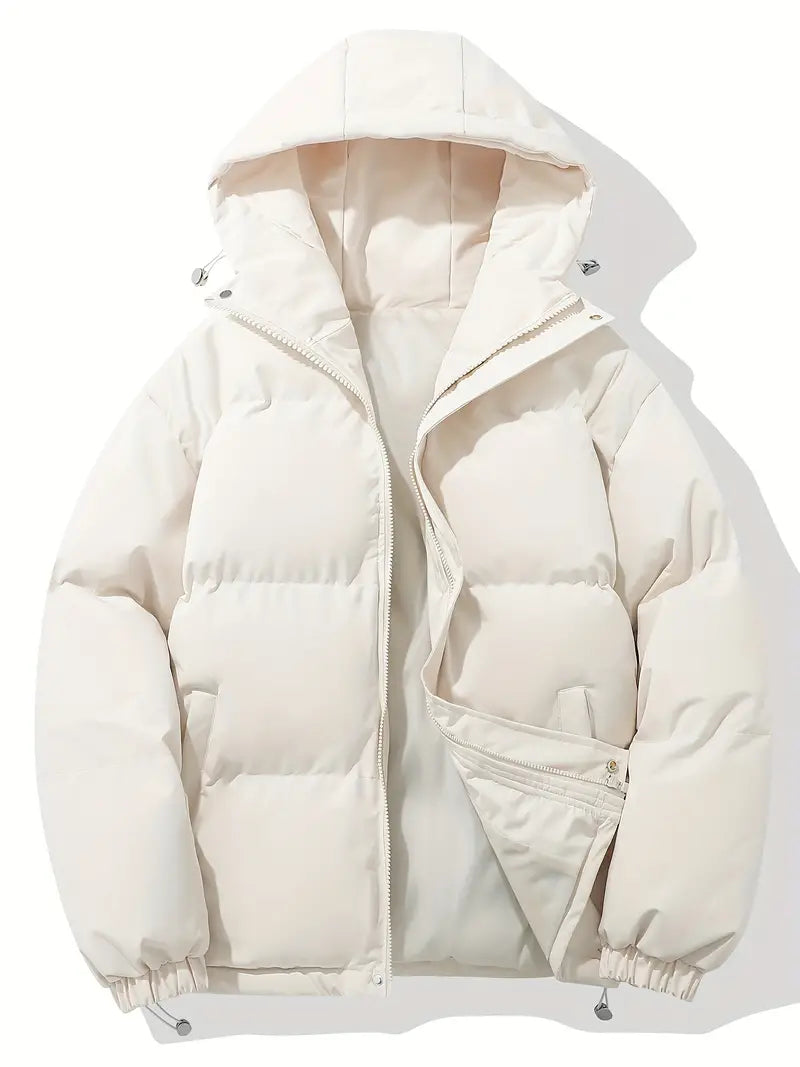 Gleame Puffer Jacket - Warm hooded winter jacket for women