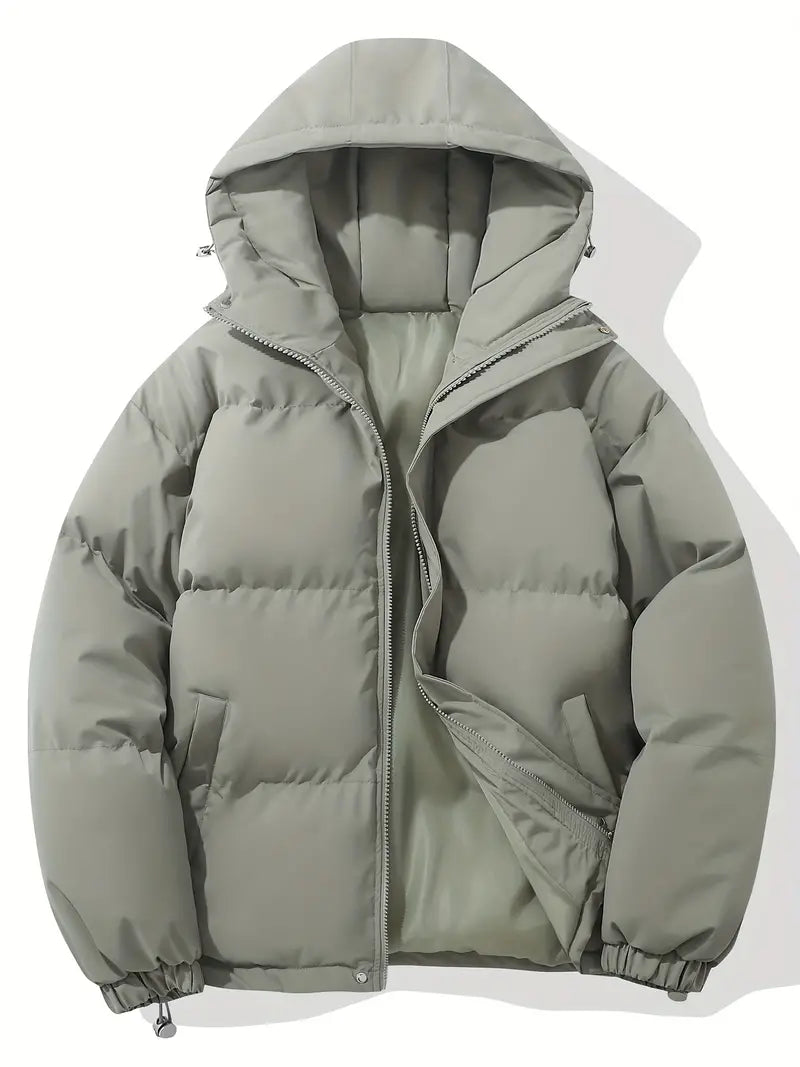 Gleame Puffer Jacket - Warm hooded winter jacket for women