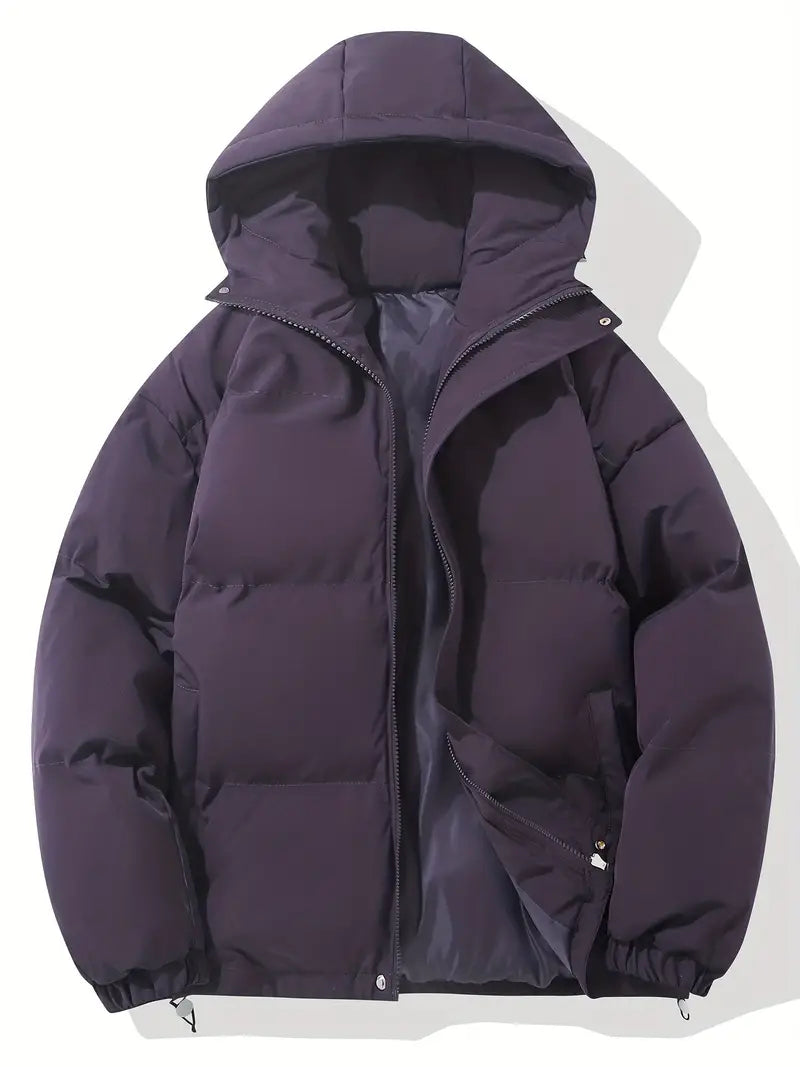 Gleame Puffer Jacket - Warm hooded winter jacket for women