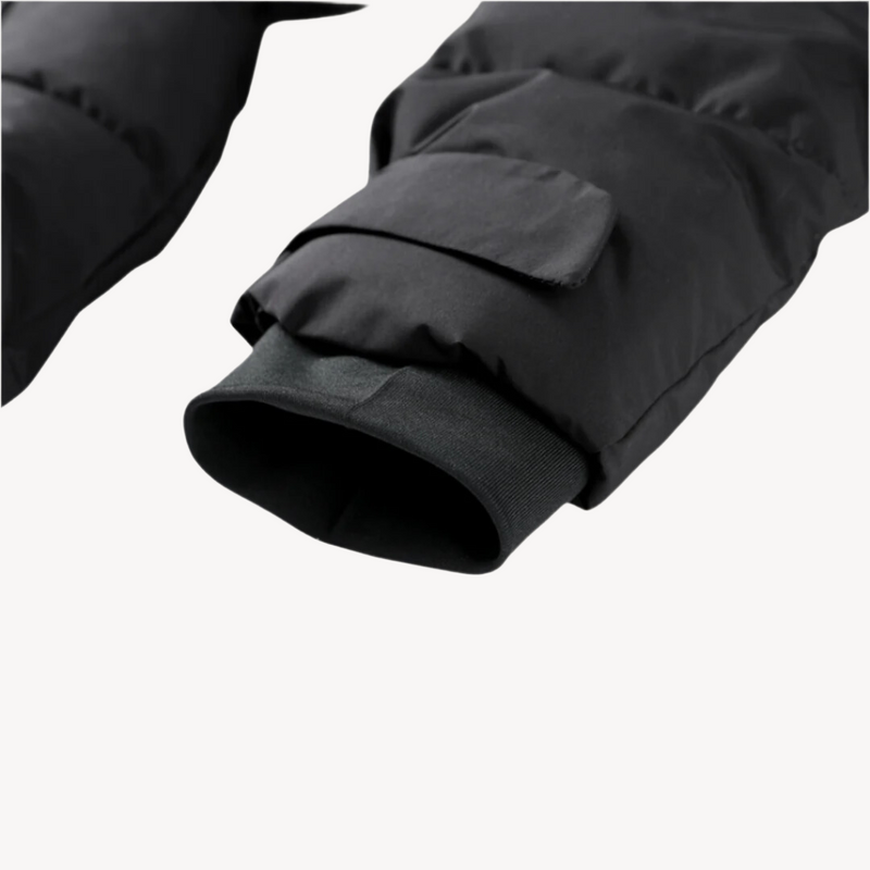 Gleame Jacket - Waterproof puffer jacket with belt and high collar for women