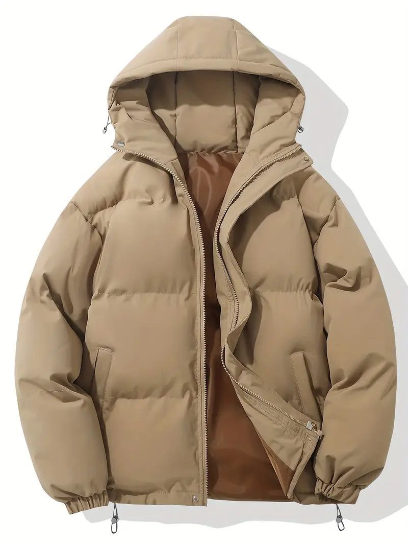 Gleame Puffer Jacket - Warm hooded winter jacket for women