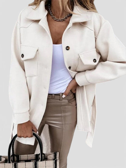 Gleame Summer Jacket - Chic jacket for women with button closure in various colours