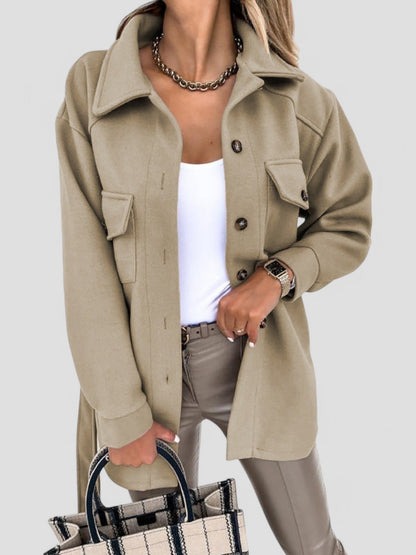 Gleame Summer Jacket - Chic jacket for women with button closure in various colours