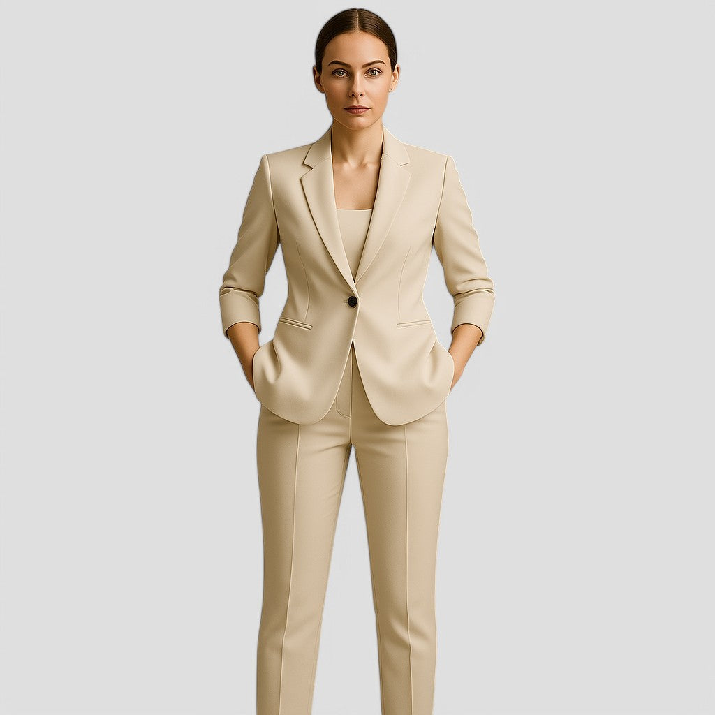 Gleame Blazer and Trouser Set - Stylish blazer and trousers for women