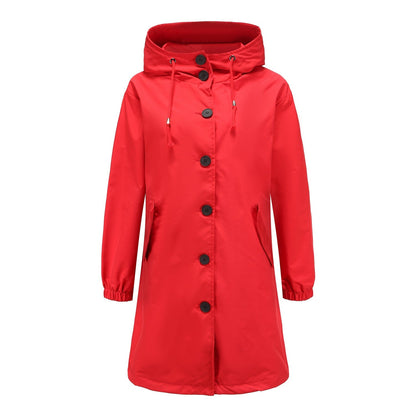 Gleame Rain Jacket - Lightweight waterproof jacket with hood for women